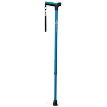 Hugo Adjustable Handle Cane Derby with Reflective 