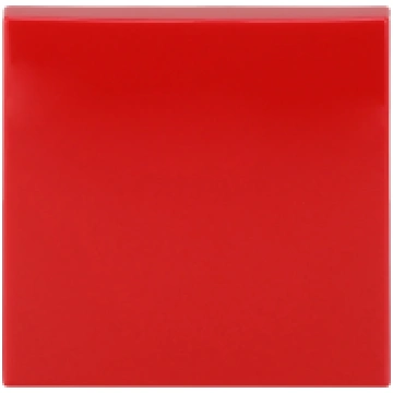 Rocker for Switch/push button, Single rocker red -