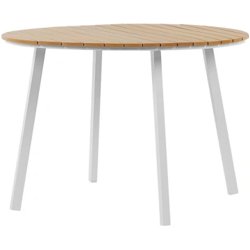 Beliani Galds Dārza 105 Cm Brūns Cavoli