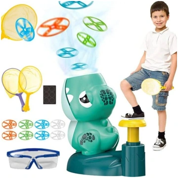 Rotaļlietas Kiddyz KT1 Dino Flying disc Catapult l