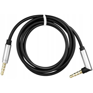 Kabel OEM Jack 3.5mm - Jack 3.5mm 1 m czarny 14069