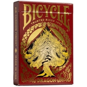 Cartamundi Karty Dragon Red Bicycle CARTAMUNDI 007