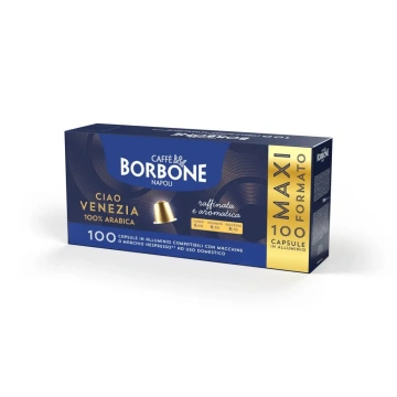 100 Capsule Nespresso in Alluminio Caffè Borbone C