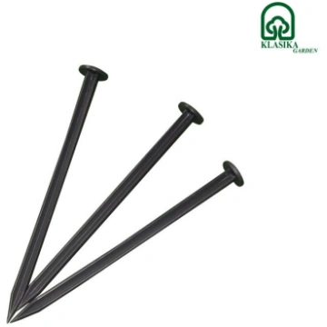 Plastmasas naglas zāliena apmalei 25 cm (50 gab./i