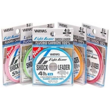 Fluorokarbons Varivas Light Game Shock Leader