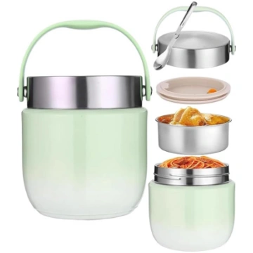 Izolēts pārtikas trauks, tilpums 1200 ml, siltuma 