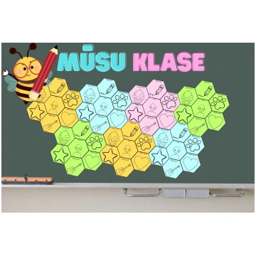 Skolēnu vizītkartes Bišu šūnas - Mācību materiāli 