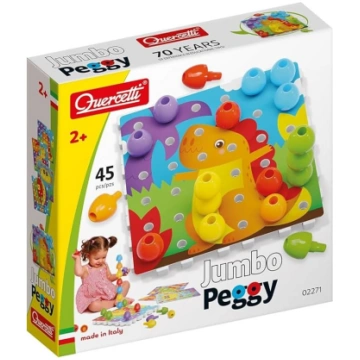 Quercetti Jumbo Peggy Montessori rotaļlieta no 2 g