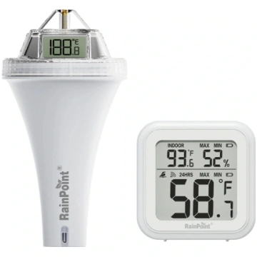 RainPoint Pool Thermometer HCS565ARF+HCS015T2H