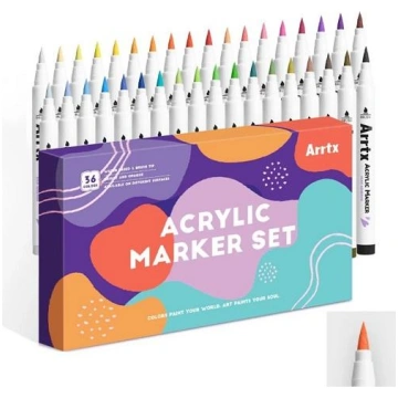 Acrylic Marker Pens ARRTX, 36 Colours LC303670