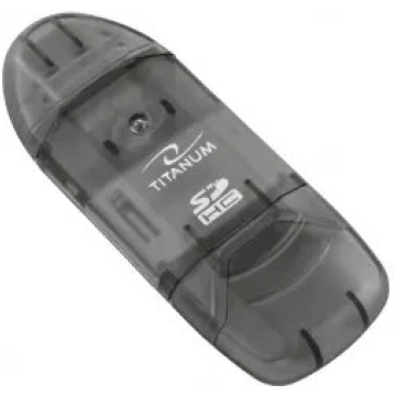 Atmiņas karšu lasītājs Titanum TA101K USB 2.0 — at