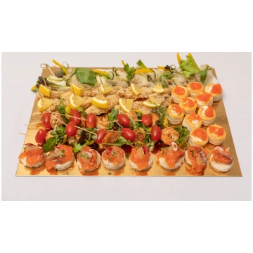 Zivju uzkodu plate