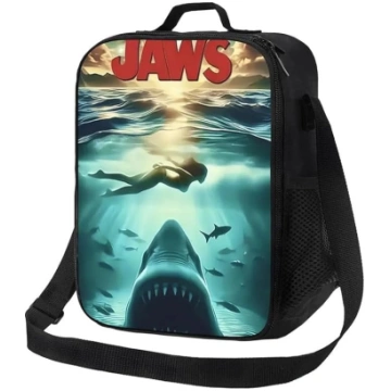 Beisbola cepure Jaws šausmu filma Izolēta pusdienu