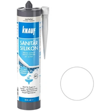Knauf Sanitar-Silicon Silikona hermētiķis, caurspī