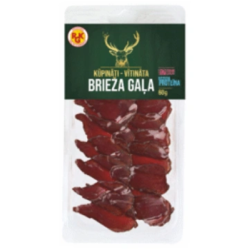 Kūpināti-vītināta brieža gaļa RGK 60g