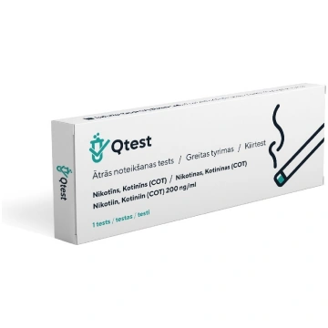 Qtest™ - Nikotīna (COT) ātrais tests