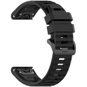 Fixed , Silicone Strap for Garmin QuickFit 26mm , 