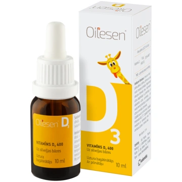 OILESEN D3 vitamīns 400 SV pilieni 10 ml