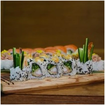 UNAGI TOP TRIO suši faniem UNAGI INU