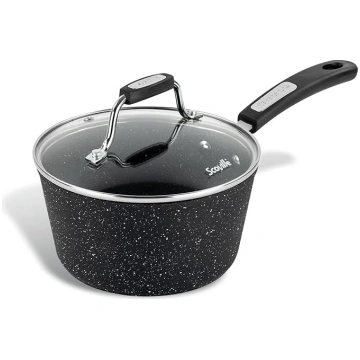 Scoville NEVERSTICK nepielipīga panna ar vāku, 1,5