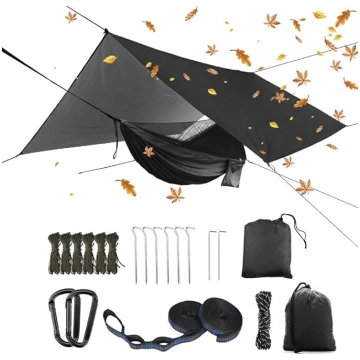 (Update to oversized rain fly) portable camping ha