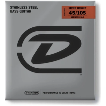 DBSBS45105M SUPER BRIGHT STEEL MEDIUM SCALE BASS S