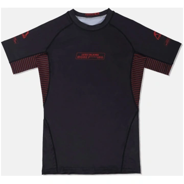 Rashguard Manto Fighting short sleeves Black