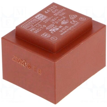Transformer: encapsulated | 5VA | 230VAC | 18V | 2