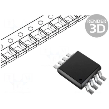 IC: EEPROM memory | 64kbEEPROM | I2C | 8kx8bit | 2