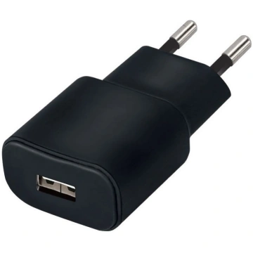 Telefona lādētājs Forever, USB/AC/DC, melna krās