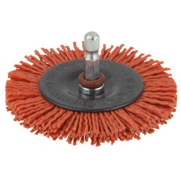 Diskveida birste ar neilona sariem 1/4" 75mm WF150