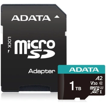 Micro SD PremierPro 1TB UHS1 U3 V30 100/85 MB/s + 