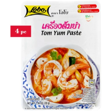 TOM YUM pasta, LOBO, 4x30g