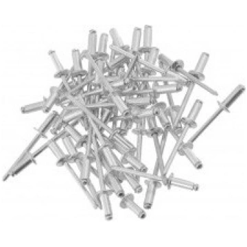 Kniedes, alumīnija 4.0x10.0mm (50gab.) FASTER TOOL