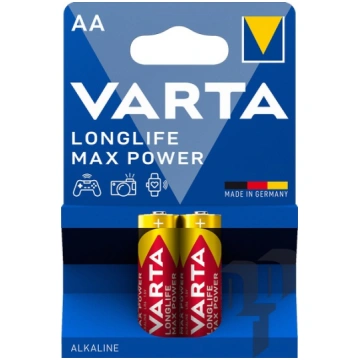 4706/2 AA baterijas VARTA Longlife Max Power Alkal