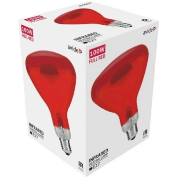 Avide Infrasarkanā lampa 100W E27 R125