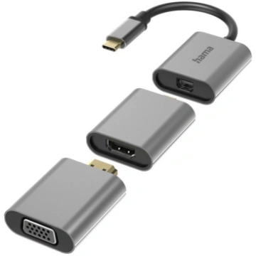 Hama 00200306 6in1 Adapter Connect2Go, USB-C, Mini