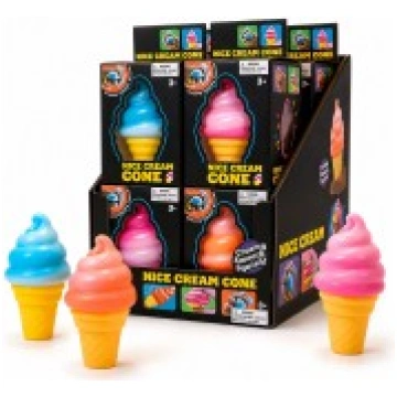 Antistresa rotaļlieta saldējums Nice Cream Cone T0