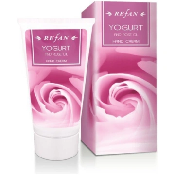 Roku krēms "Jogurts un rožu eļļa " REFAN, 75ml