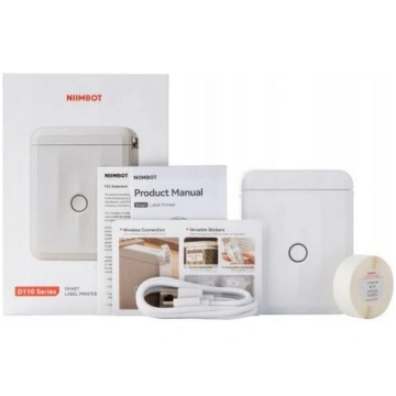 Niimbot LABEL PRINTER D110 M WHITE D 110 M WHITE