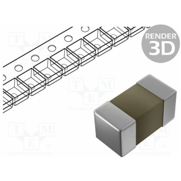 Capacitor: ceramic; MLCC; 10uF; 50VDC; ±10%; SMD; 