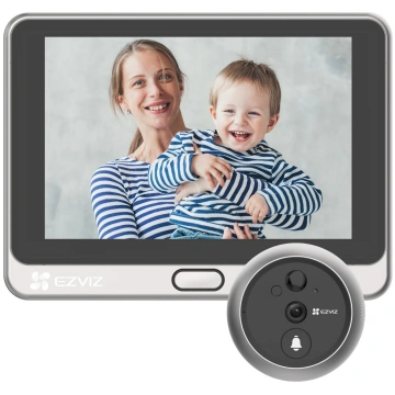 Ezviz DP2 Viedais durvju zvans | CS-DP2 2K | 69415