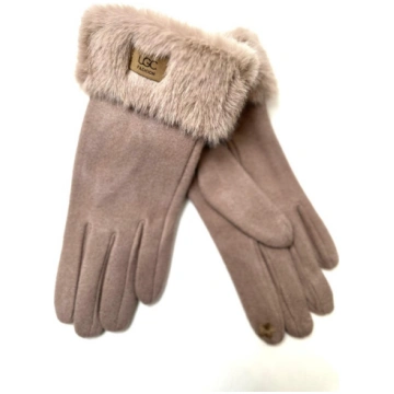 UGG cimdi ar pūku