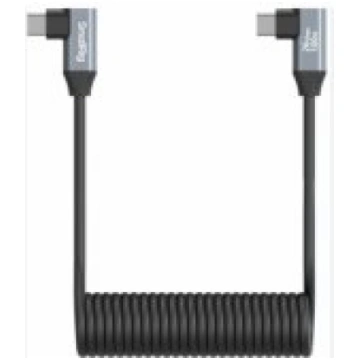 SmallRig Angled Cable USB-C 3.2 grey aksesuārs 130