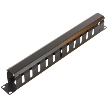 MicroConnect Cable Management 19"" 1U Metal Black 