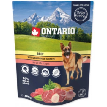 Konservi suņiem - Ontario Dog Beef with vegetable 