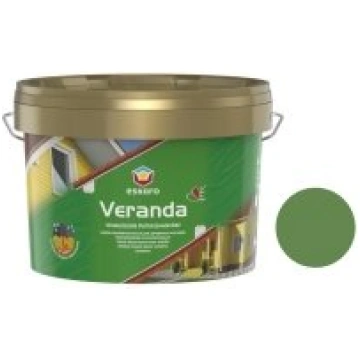 Eskaro Krāsa Veranda 2.7L kokam pusmatēta zaļa