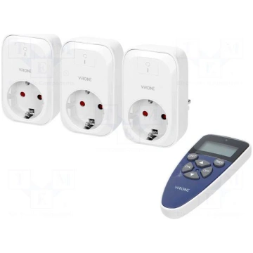 Power socket | plug-in | 230VAC | 30m | socket x3,