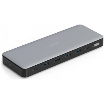 DIGITUS Docking USB-C->HDMI,DP,USBA,USBC,RJ45,DC,A