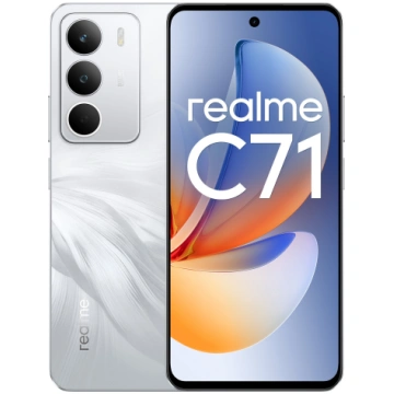 Mobilais telefons Realme C71, 256 GB, white swan k